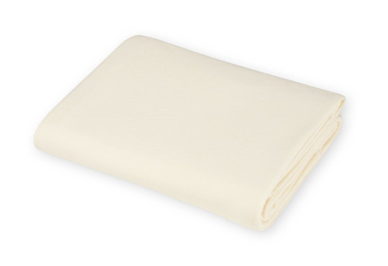 TL Care Supreme 100% Natural Cotton Jersey Knit Fitted 18" x 36" Cradle/Bassinet Sheet, Cream, Soft Breathable - Image 3